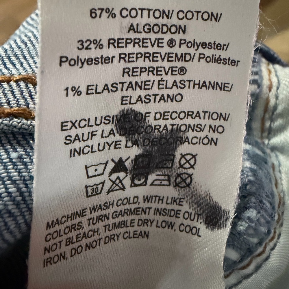 Lucky Brand Mid Rise Sweet Wide Leg Jeans Women's 8/29 Moonlit Mist Wash - Picture 12 of 12